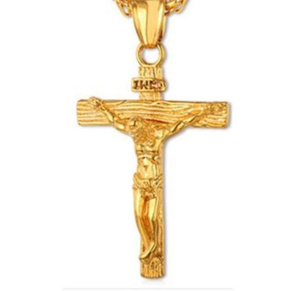 18K Gold Filled Religious Necklace - Picture 3 of 3